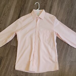 Brooks Brothers Pink Dress Shirt Classic Cotton